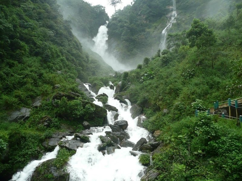 Phamrong Falls in Yuksom