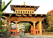 Phuntsholing Gate in Phuntsholing