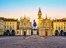 Piazza San Carlo in Turin