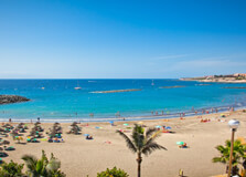 Playa De Las Americas Beach in Tenerife