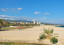Playa De Mataro Beach in Barcelona