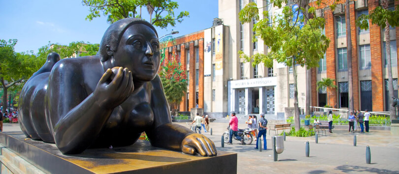 Plaza Botero and Museum of Antioquia