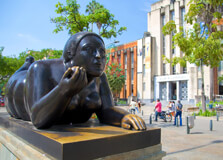 Plaza Botero and Museum of Antioquia in Medellín