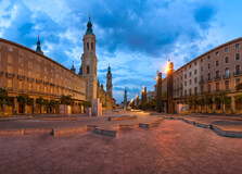 Plaza del Pilar in Zaragoza