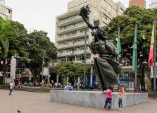 Plaza de Bolívar in Pereira