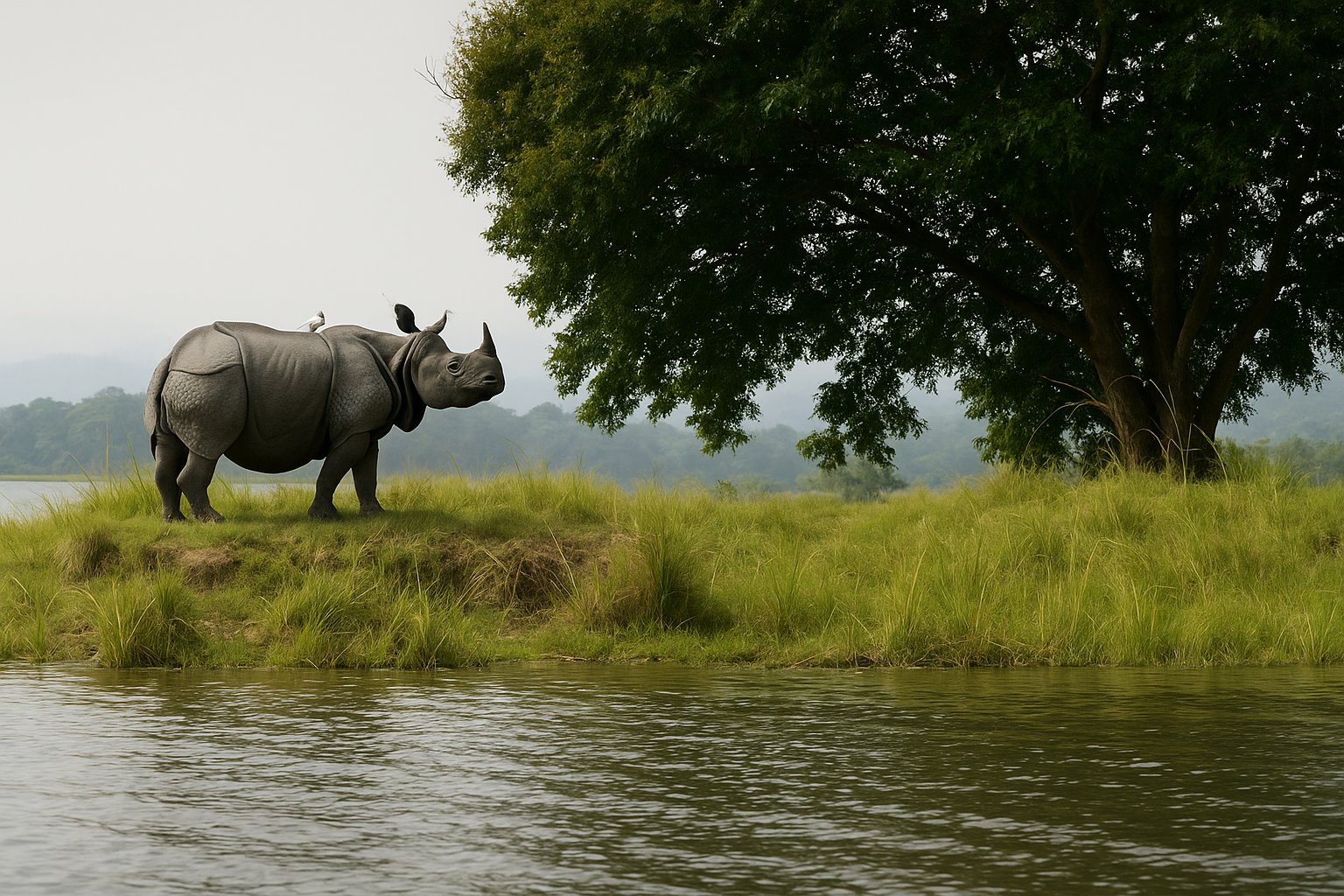 Pobitora Wildlife Sanctuary in Morigaon