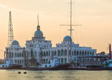 Port Said Corniche in Port Said