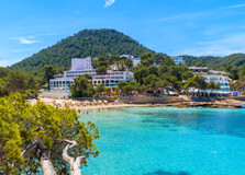 Portinatx Beach in Ibiza