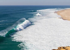 Praia do Norte in Nazare