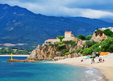 Propriano Beach in Bareges