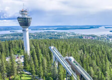 Puijo Tower in Kuopio