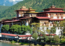 Punakha Dzong in Chukha