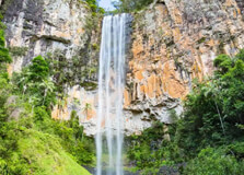 Purlingbrook Falls in Brisbane