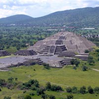 Pyramid of the Moon in Teotihuacan
