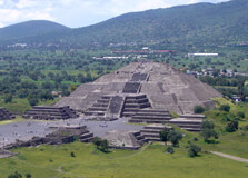 Pyramid of the Moon in Teotihuacan