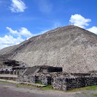 Pyramid of the Sun in Teotihuacan