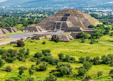 Pyramid of the Sun in Teotihuacan