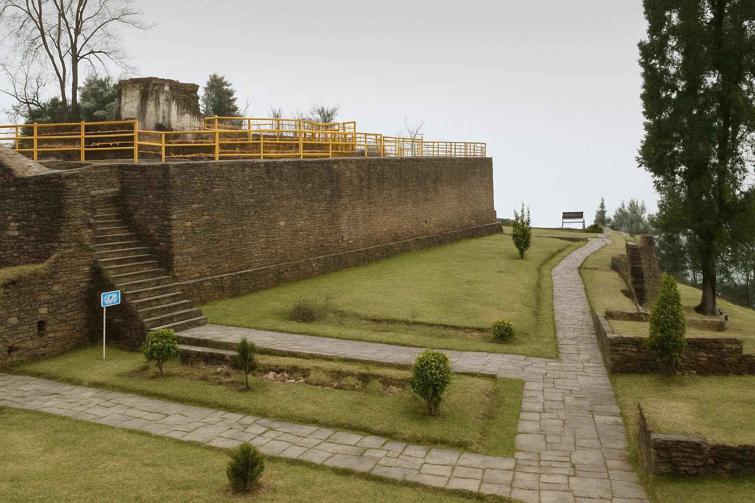 Rabdentse Ruins in Pelling