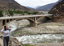 Raikot Bridge in Chilas