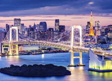 Rainbow Bridge in Tokyo