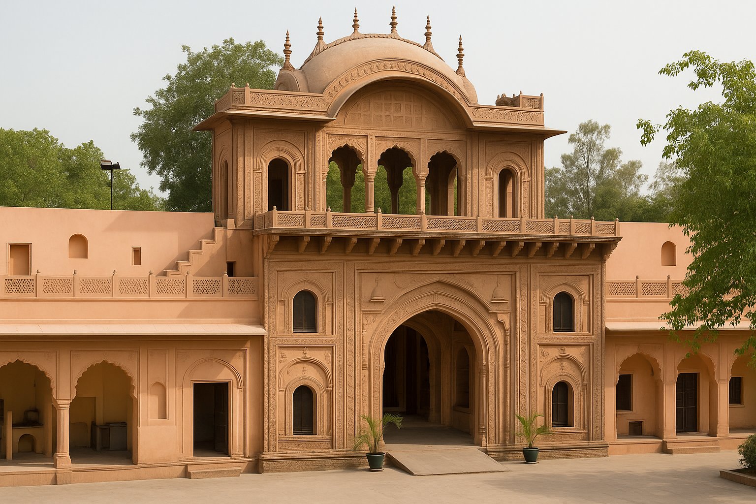 Raja Nahar Singh Palace in Faridabad