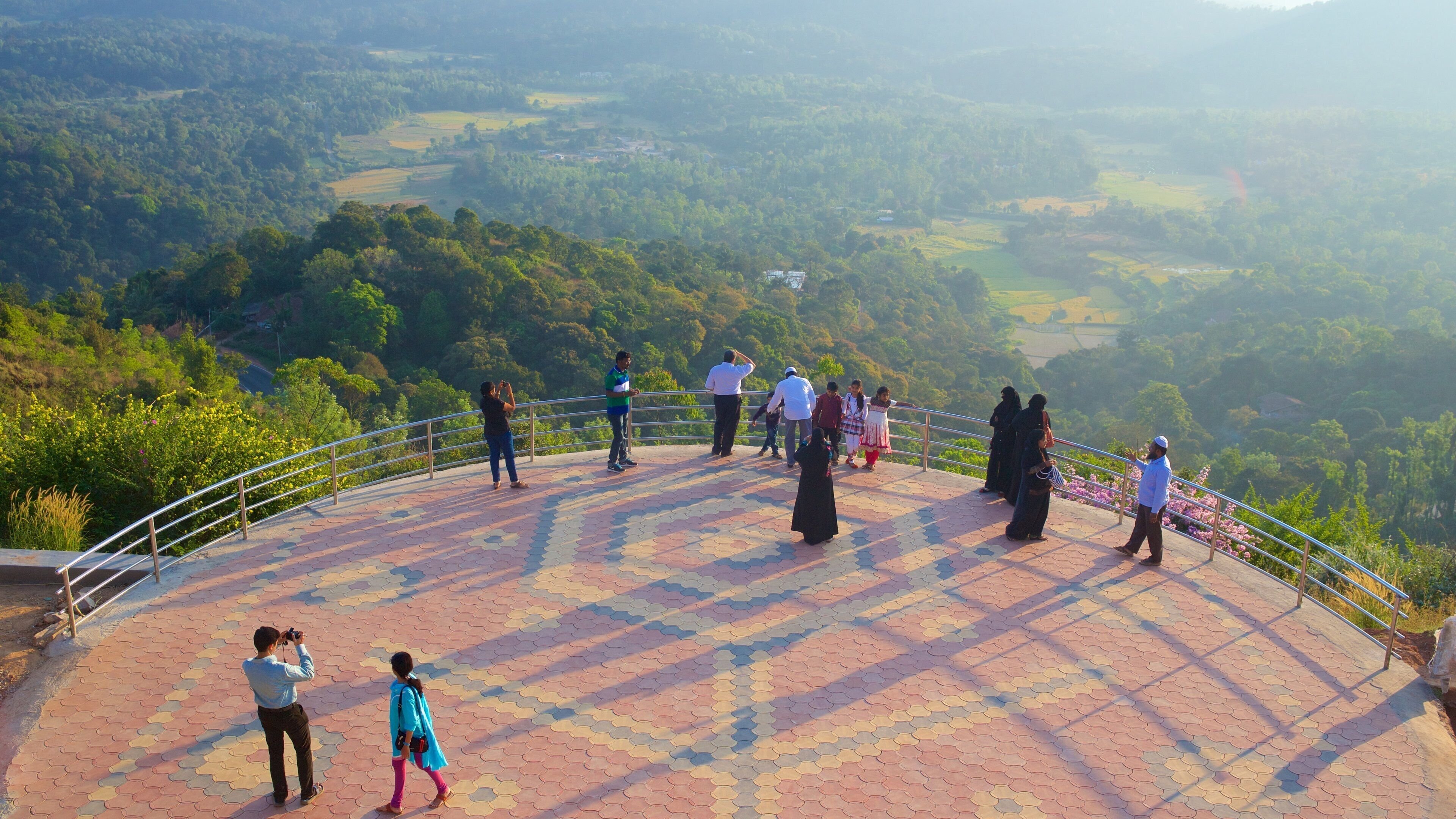 Raja's Seat in Karnataka