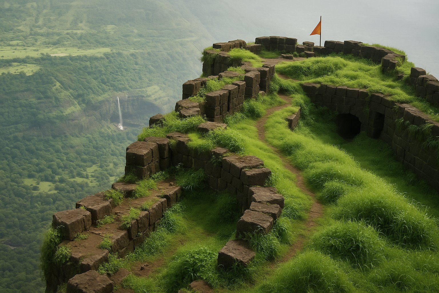 Rajmachi Fort in Lonavala
