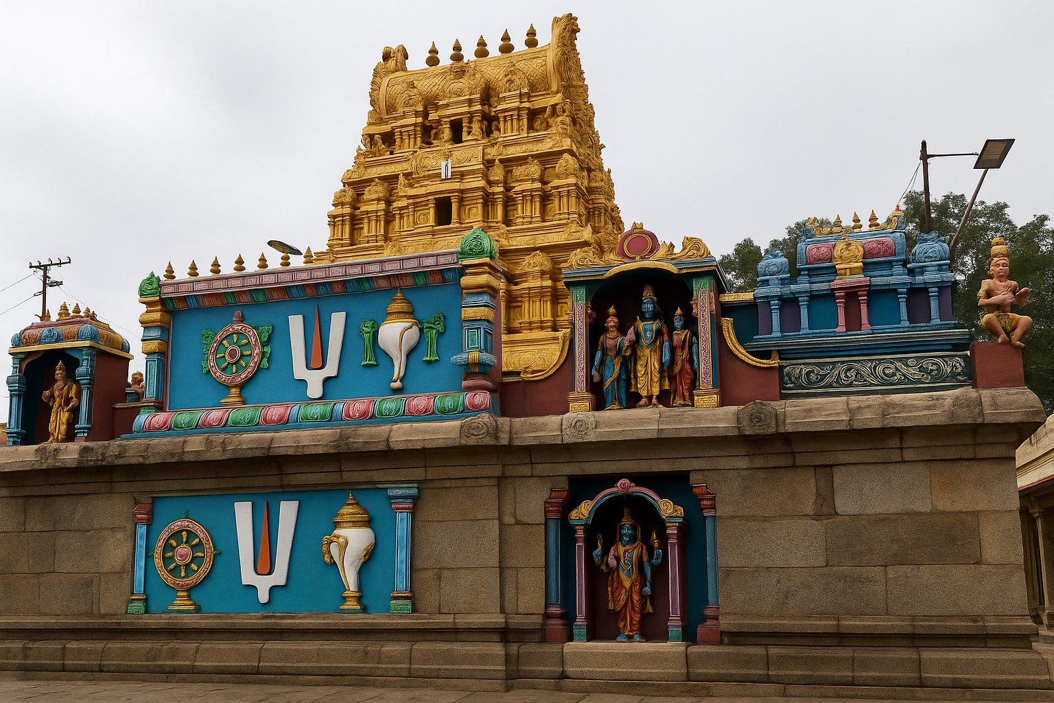 Ranganatha Temple in Nellore