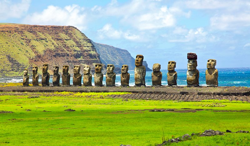 Rapa Nui National Park in Easter Island