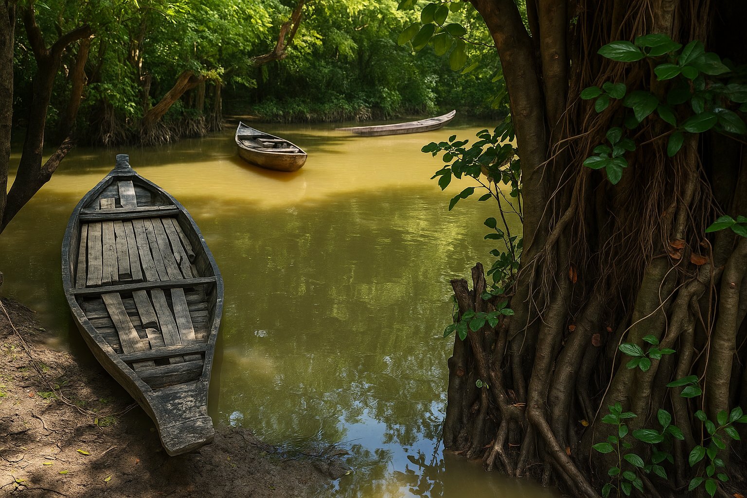 Ratargul Swamp Forest in Sylhet