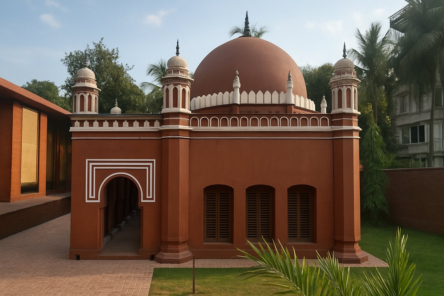 Red Mosque (Lal Masjid) in Rewari