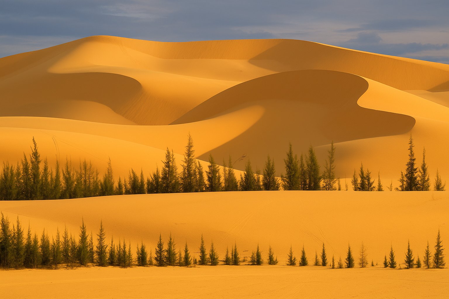 Red Sand Dunes