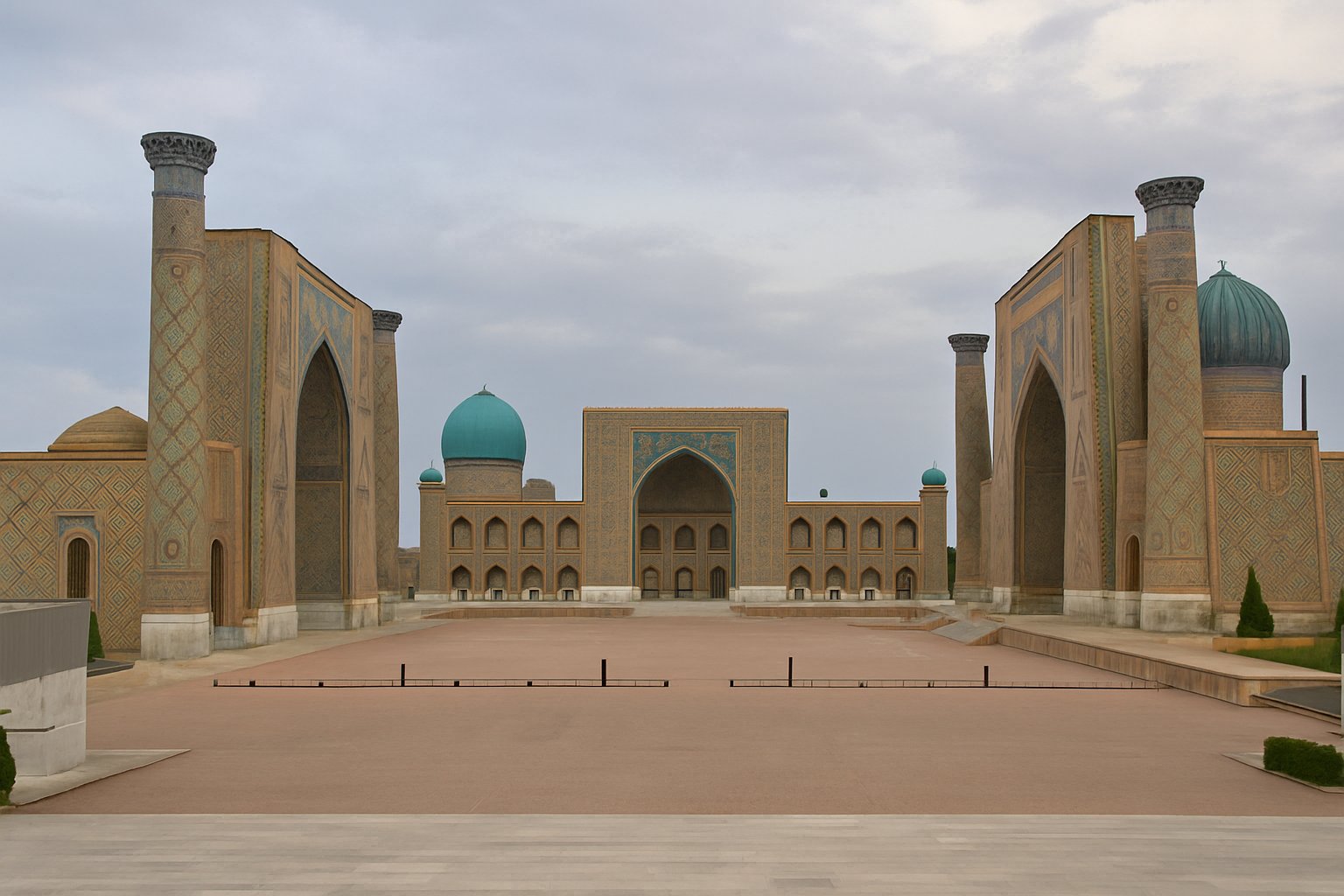 Registan Square in Tashkent