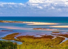 Ria Formosa Natural Park in Algarve