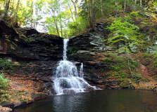 Ricketts Glen State Park in Pennsylvania