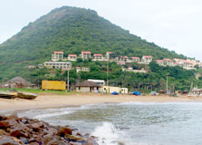 Rishikonda Beach in Visakhapatnam