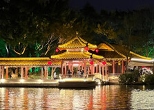 Riyue Shuangta Cultural Park in Guilin