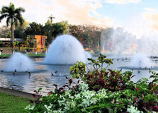 Rizal Park in Manila