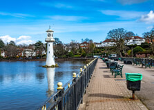 Roath Park in Cardiff