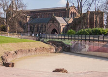 The Roman Amphitheatre in Chester