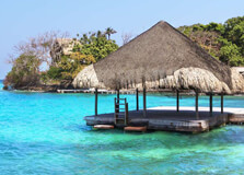 Rosario Islands in Cartagena