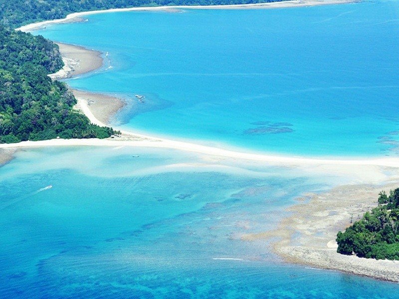 Ross and Smith Islands in Andaman