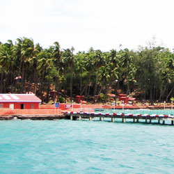 Ross Island in Andaman Nicobar Islands