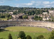 Royal Crescent in Bath
