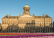 Royal Palace of Amsterdam in Amsterdam