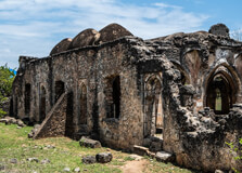Ruins of Kilwa Kisiwani in Iringa
