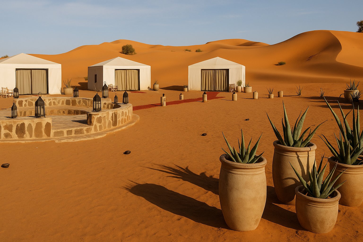 Sahara Desert Camping
