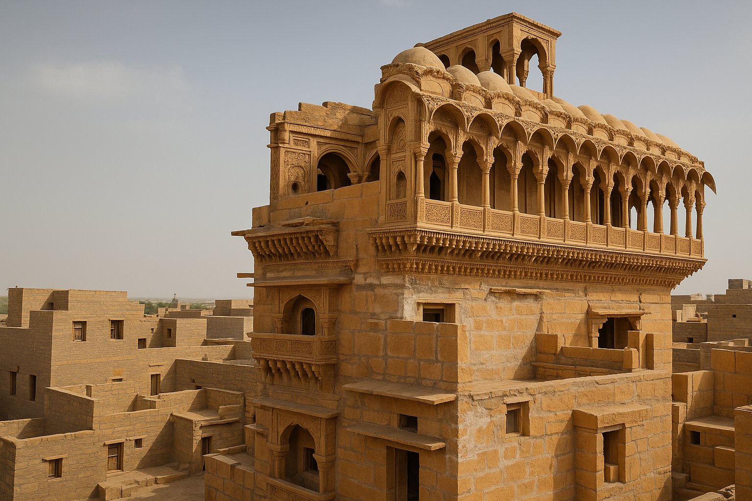 Salim Singh's Haveli in Jaisalmer