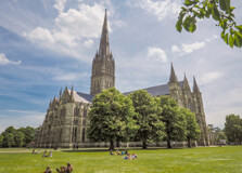 Salisbury Cathedral in Wiltshire