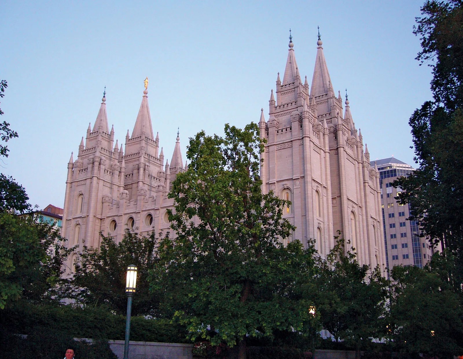 Salt Lake Temple in Utah
